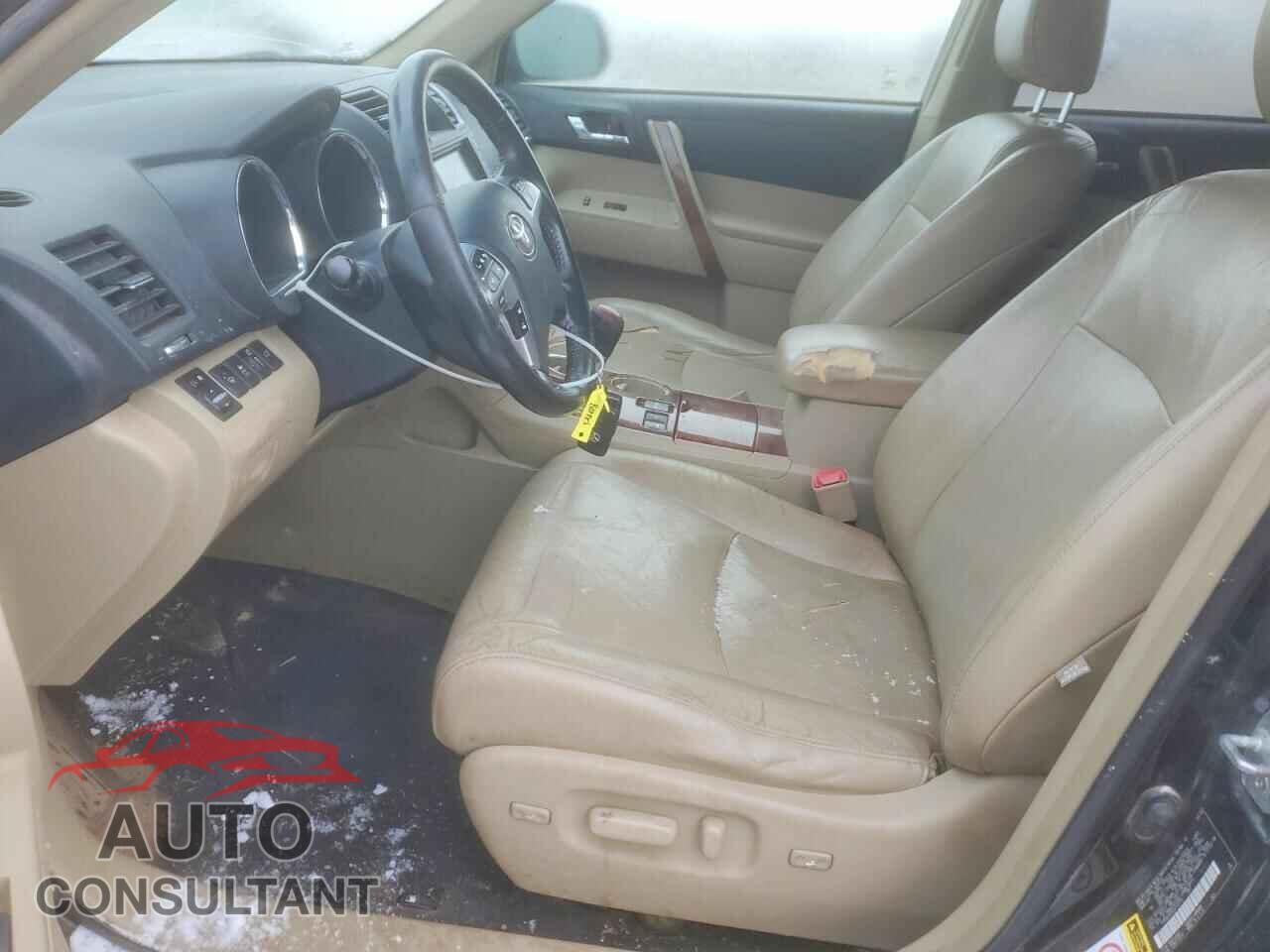 TOYOTA HIGHLANDER 2012 - 5TDDK3EH5CS123712