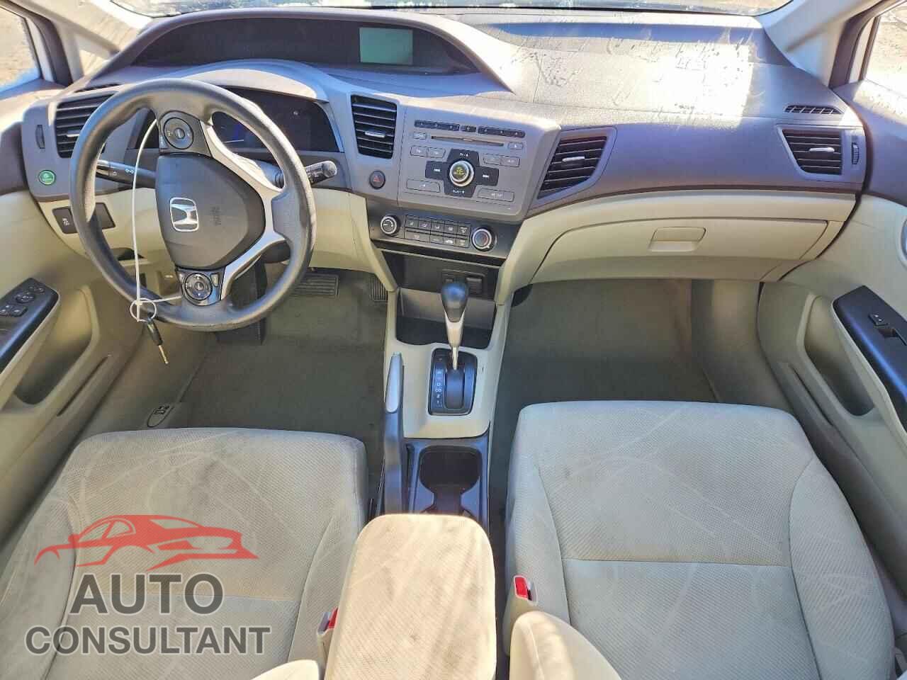 HONDA CIVIC 2012 - 19XFB2F58CE370059