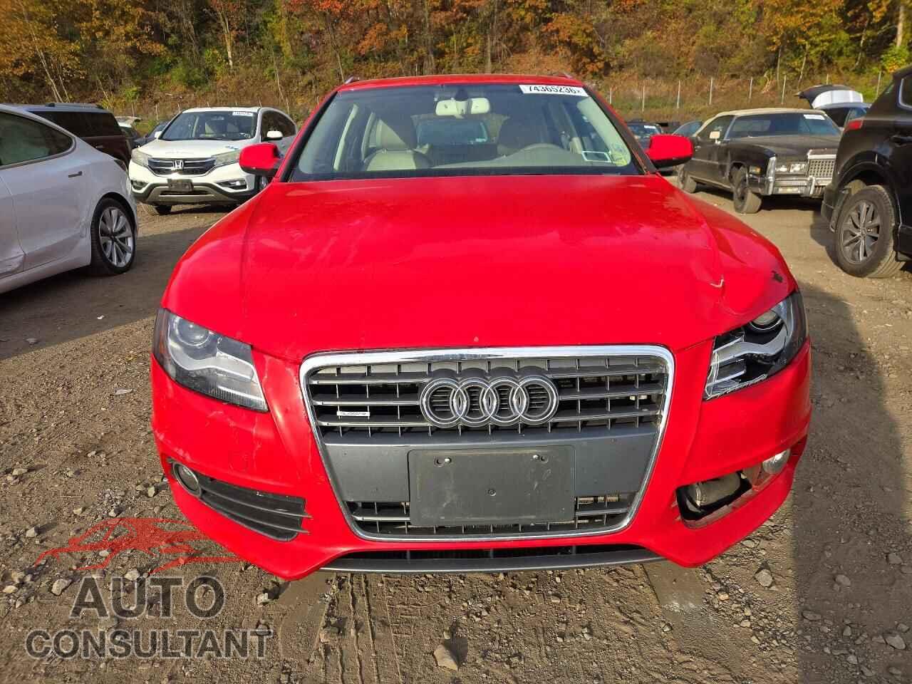 AUDI A4 2012 - WAU4FAFL8CA079307