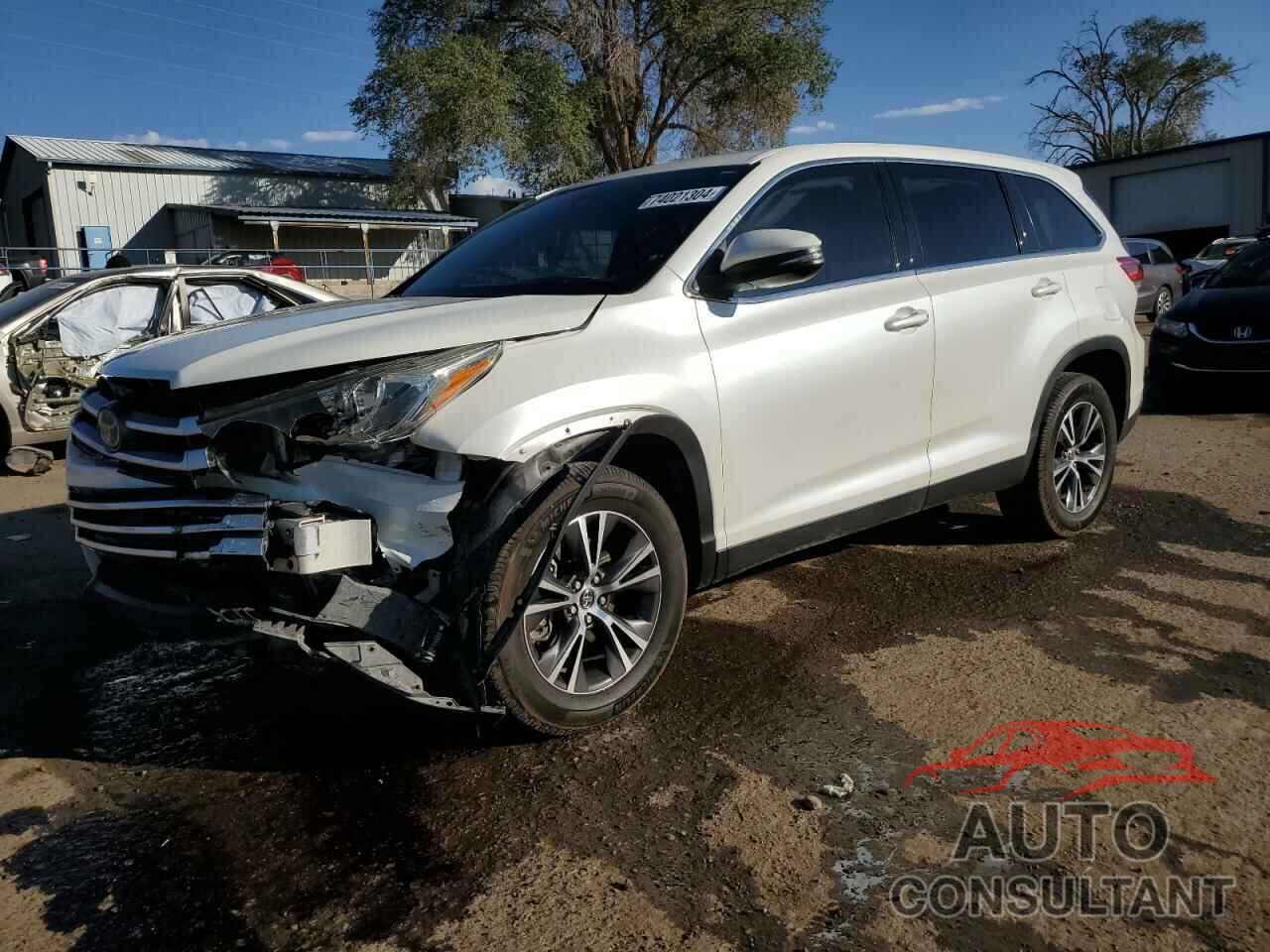 TOYOTA HIGHLANDER 2019 - 5TDZZRFH3KS296792