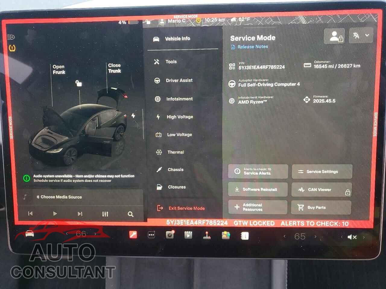 TESLA MODEL 3 2024 - 5YJ3E1EA4RF785224
