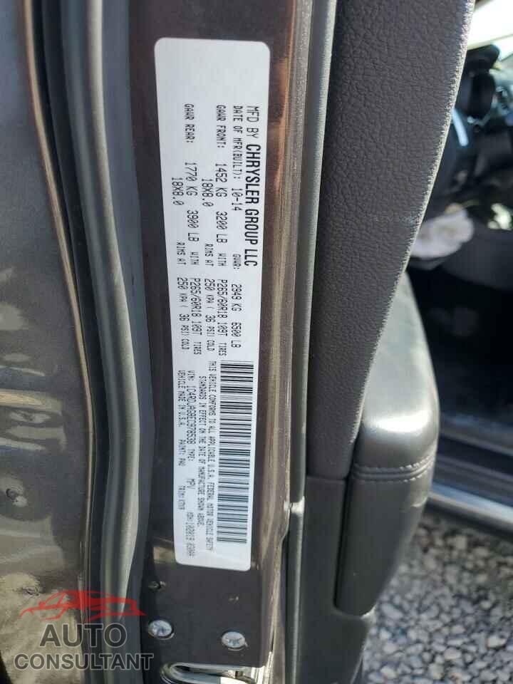 DODGE DURANGO 2014 - 1C4RDJAG8EC978538