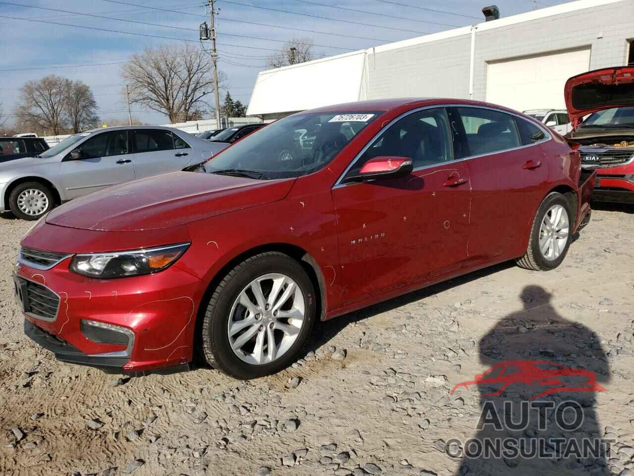 CHEVROLET MALIBU 2016 - 1G1ZE5ST7GF227005