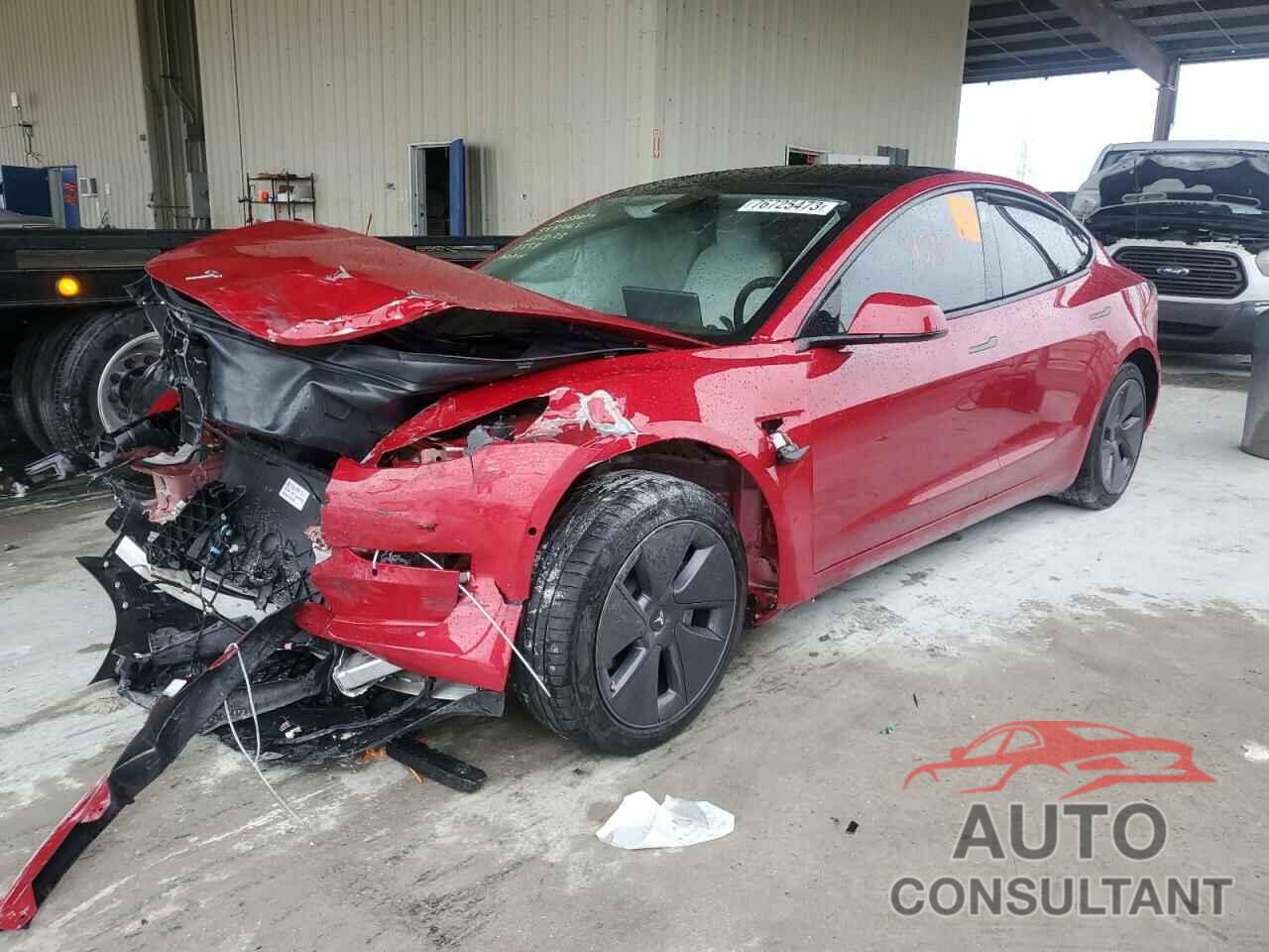 TESLA MODEL 3 2021 - 5YJ3E1EA5MF091554