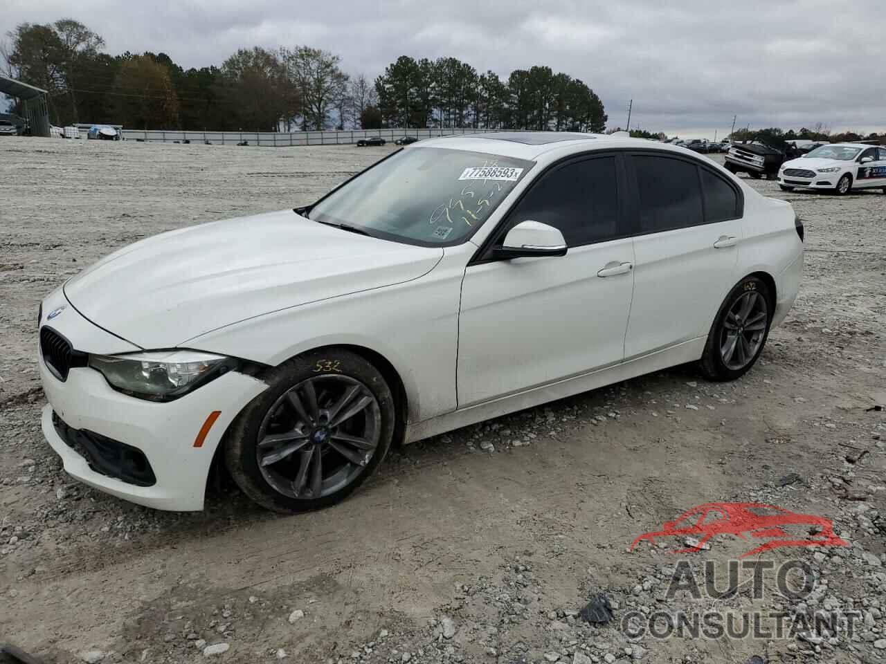 BMW 3 SERIES 2017 - WBA8A9C54HK619953