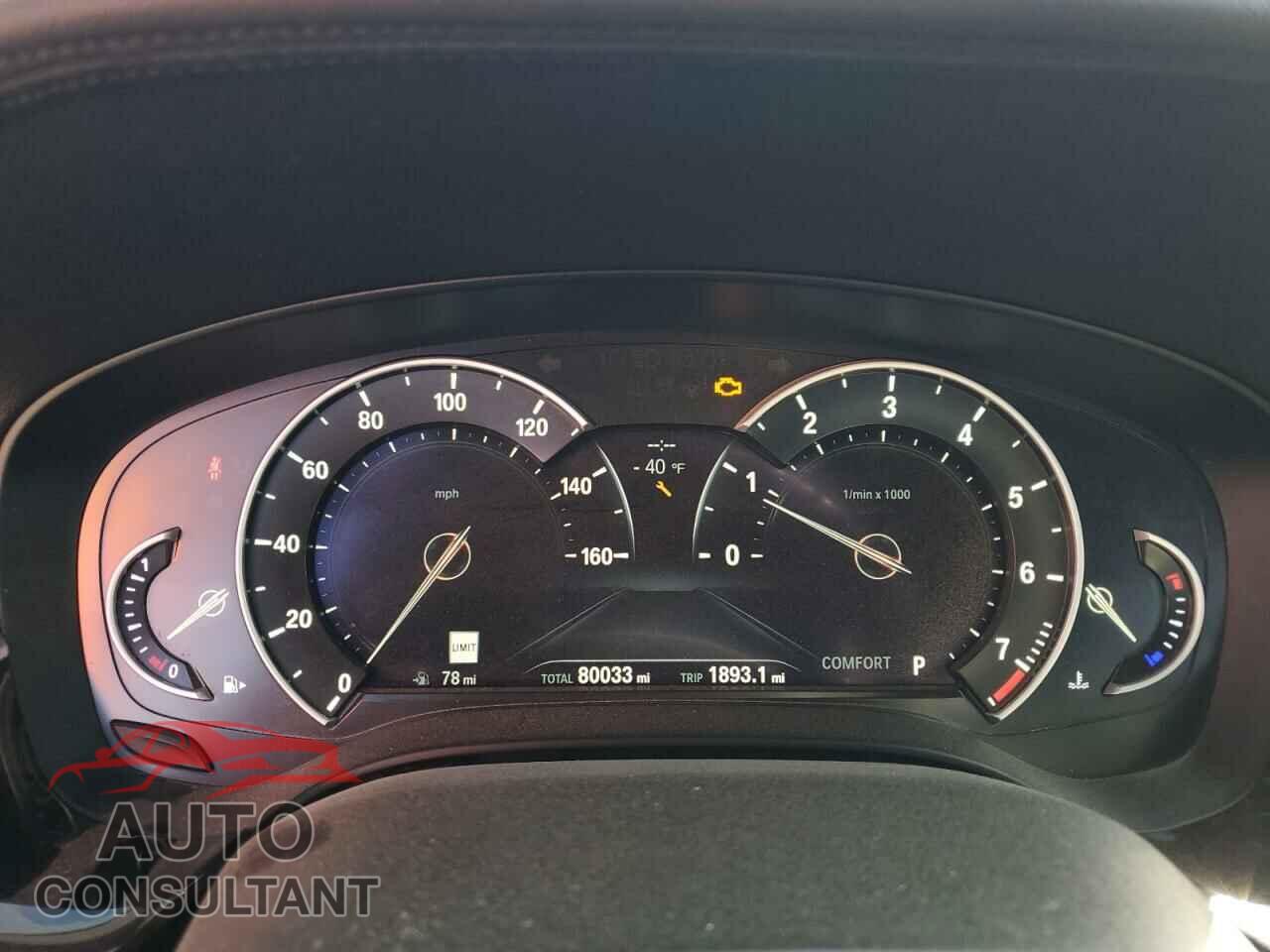 BMW 5 SERIES 2017 - WBAJE5C37HG915744