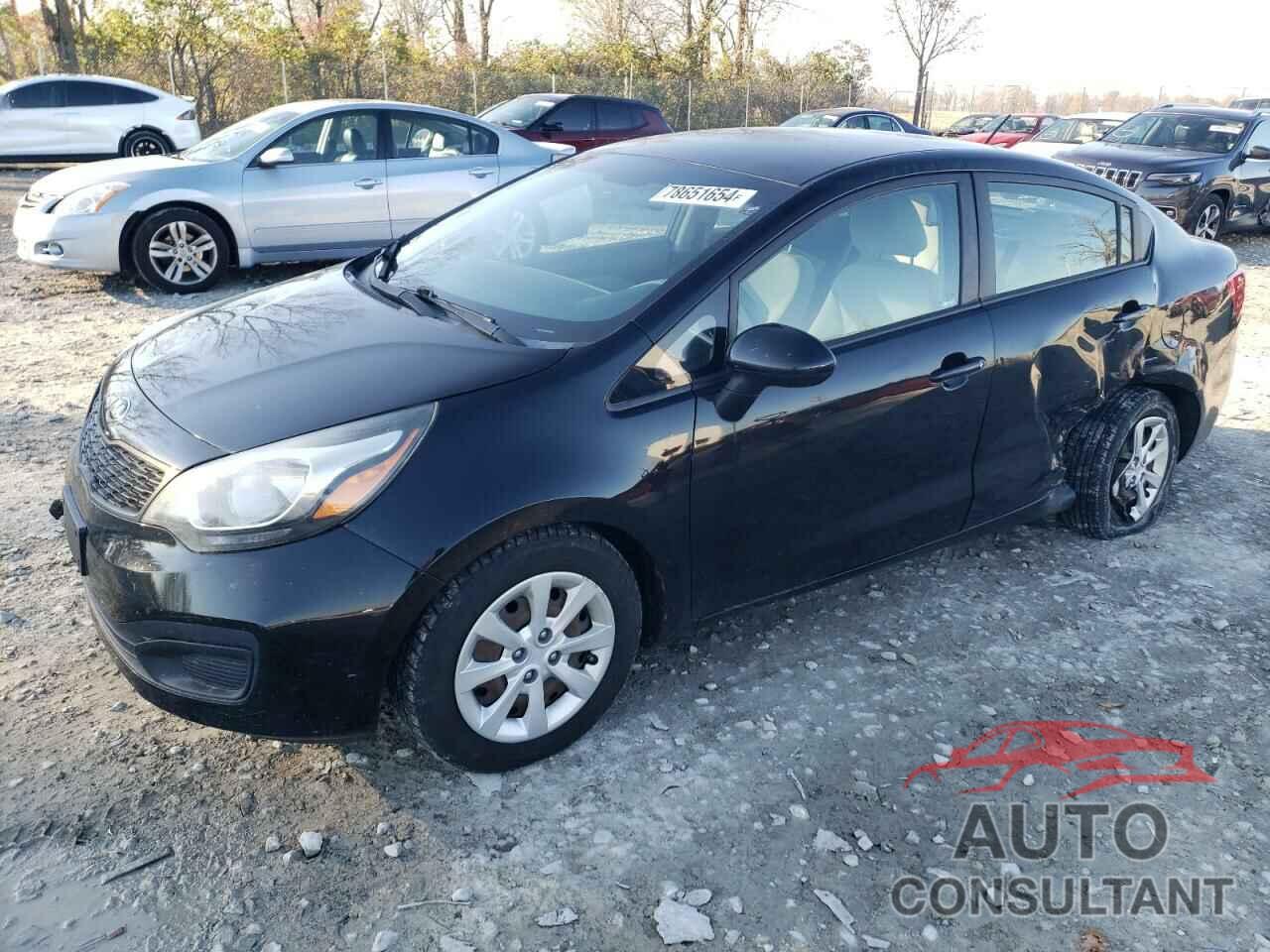 KIA RIO 2013 - KNADM4A38D6231458