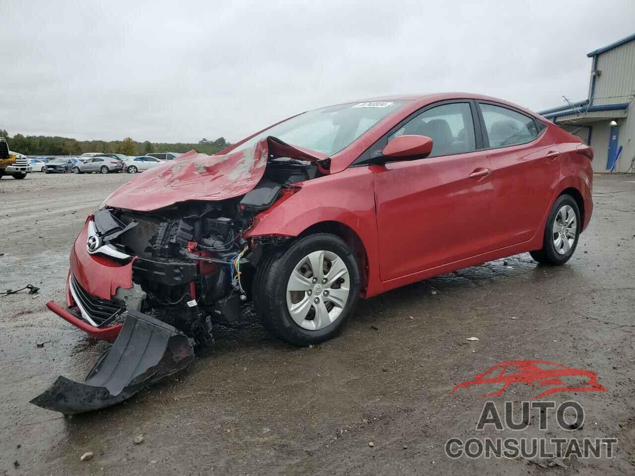 HYUNDAI ELANTRA 2016 - KMHDH4AE3GU517903
