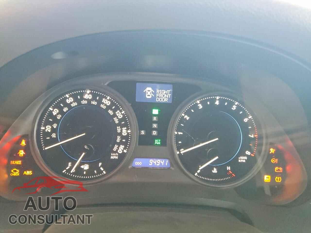 LEXUS IS 2010 - JTHBF5C27A2096764