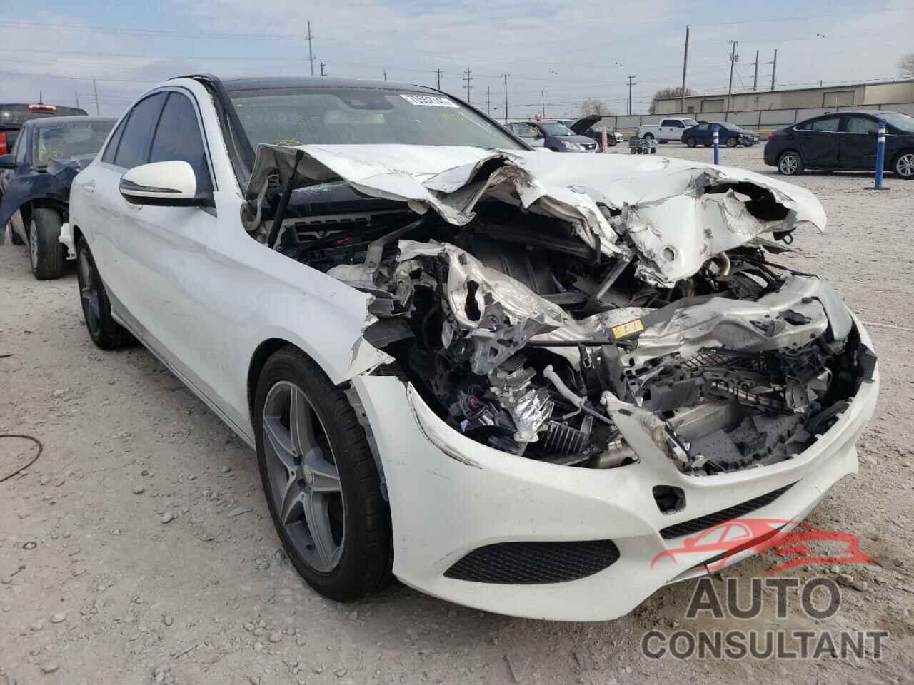 MERCEDES-BENZ C-CLASS 2017 - 55SWF4KB8HU191211
