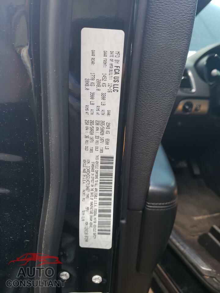 DODGE DURANGO 2017 - 1C4RDHDG1HC713467