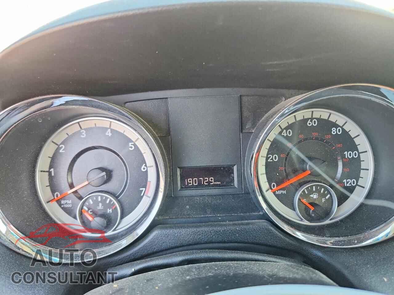 DODGE CARAVAN 2012 - 2C4RDGBG9CR333788