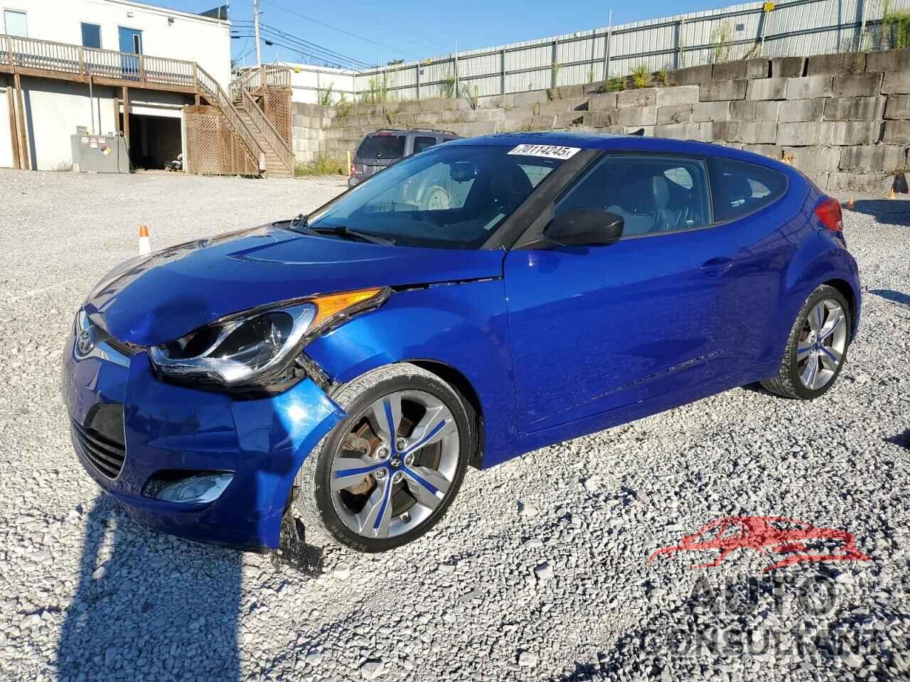 HYUNDAI VELOSTER 2013 - KMHTC6AD8DU155169