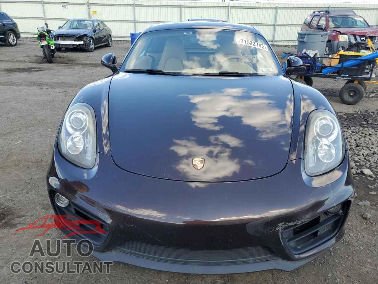 PORSCHE CAYMAN 2015 - WP0AA2A87FK163825