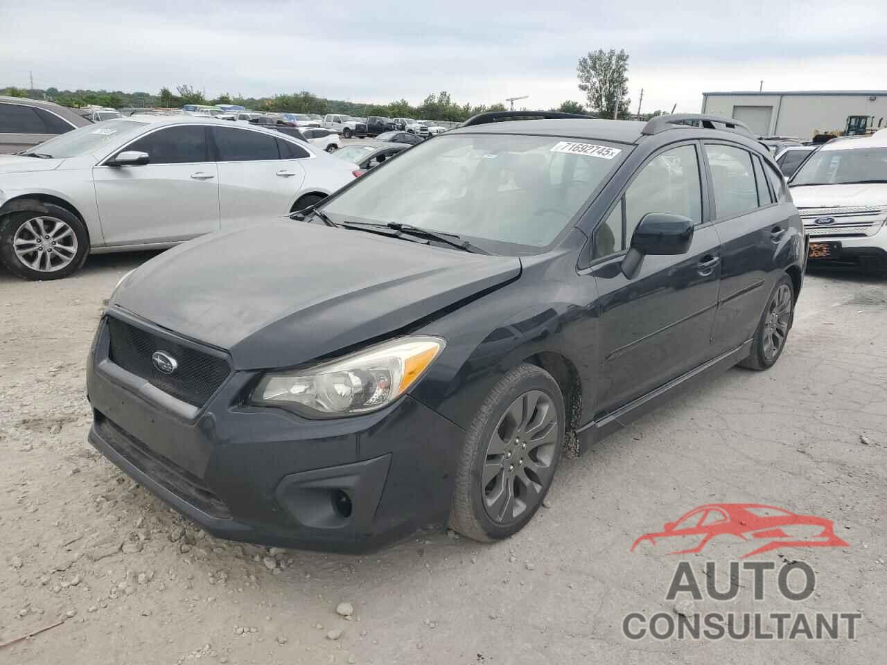 SUBARU IMPREZA 2012 - JF1GPAR60CH229202