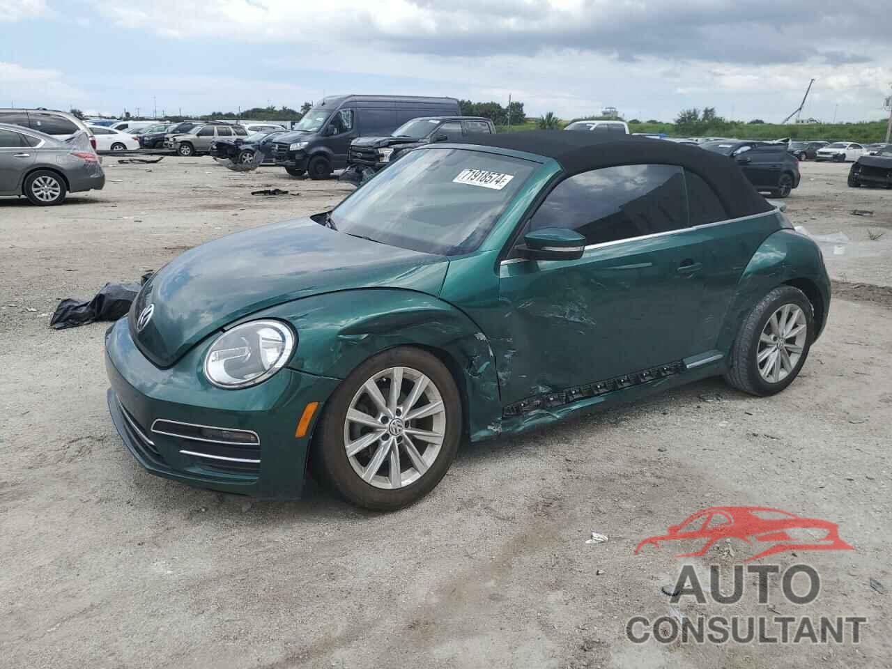 VOLKSWAGEN BEETLE 2018 - 3VW5DAAT4JM507553