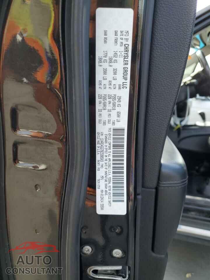 DODGE DURANGO 2011 - 1D4RD4GG7BC598503