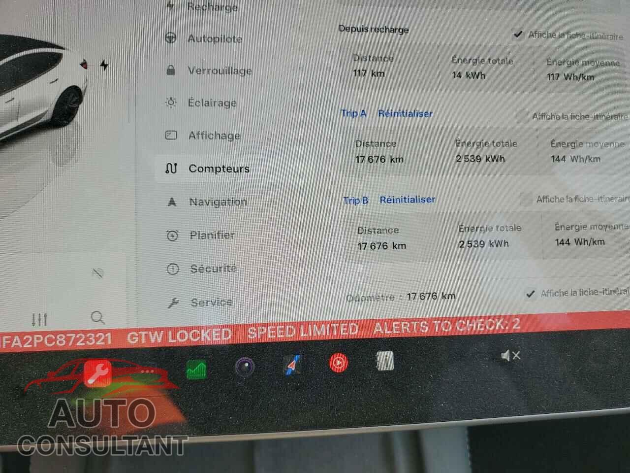 TESLA MODEL 3 2023 - LRW3E1FA2PC872321