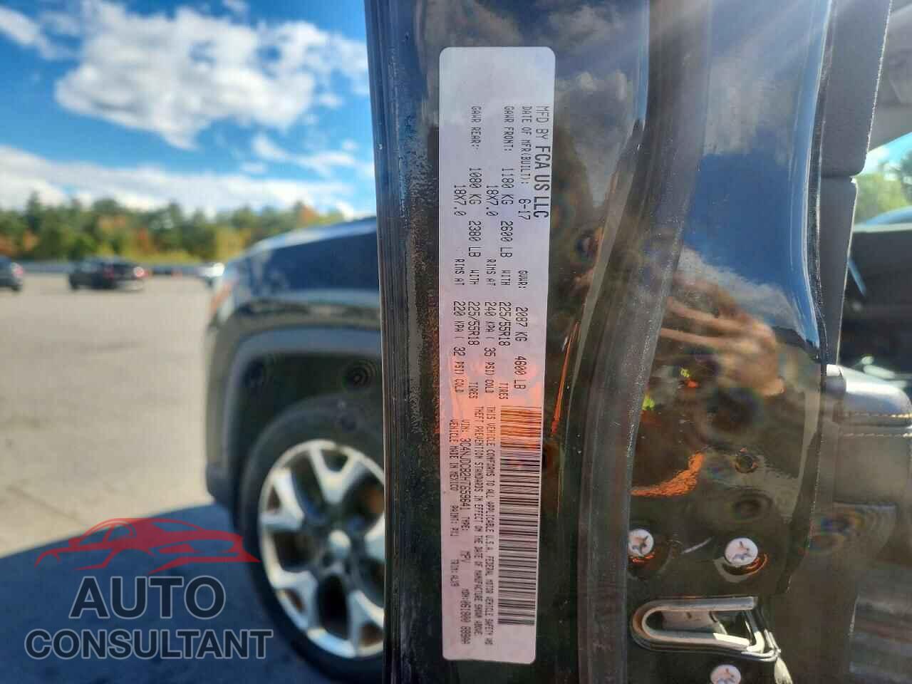 JEEP COMPASS 2017 - 3C4NJDCB2HT659641