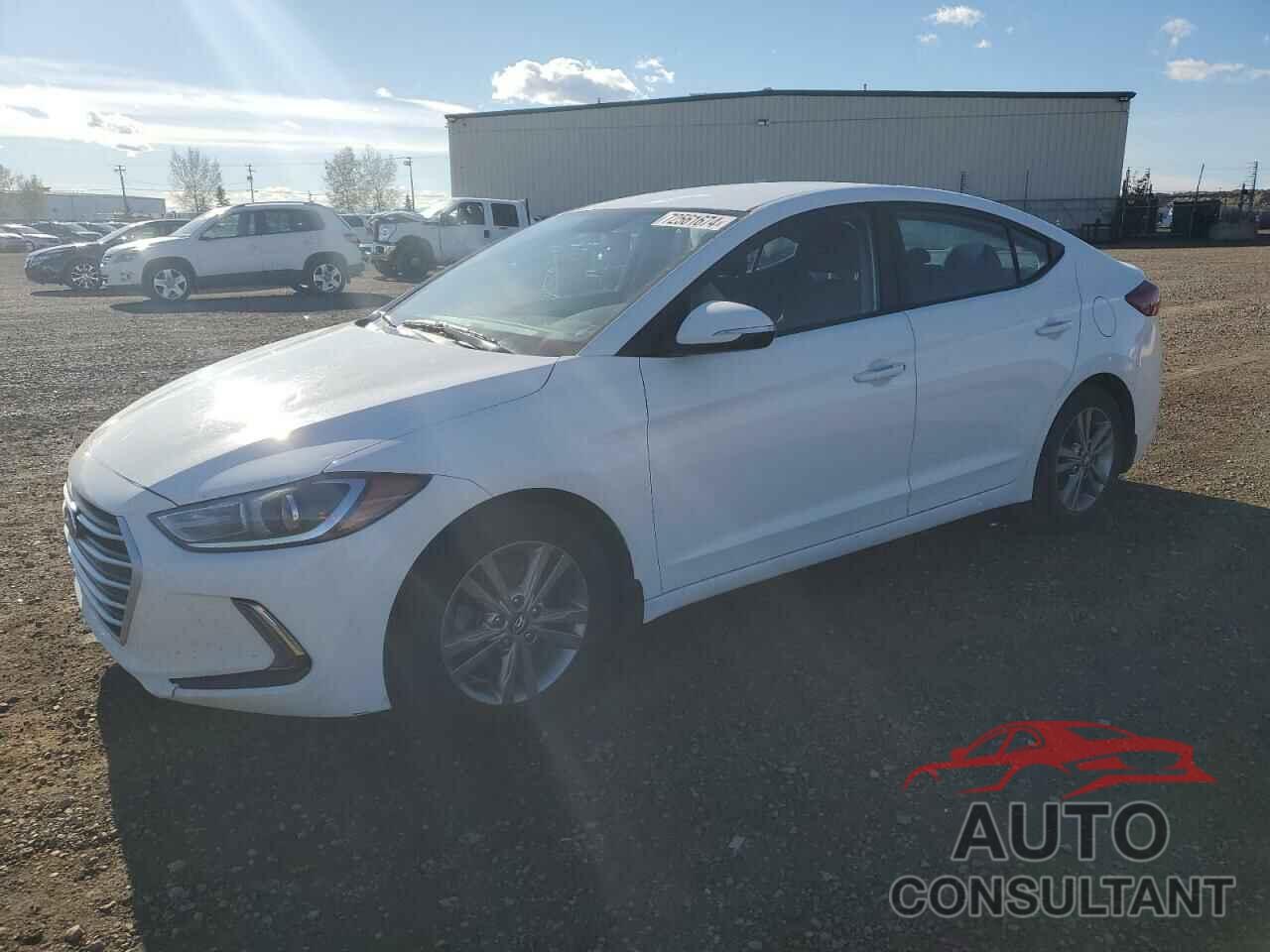 HYUNDAI ELANTRA 2017 - KMHD84LF4HU111524