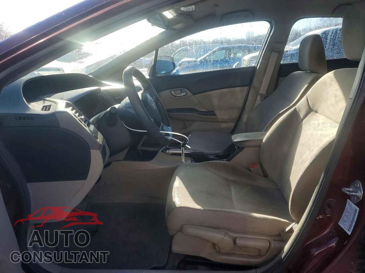 HONDA CIVIC 2012 - 2HGFB2F51CH605813