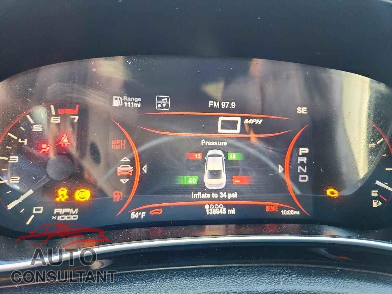DODGE DART 2013 - 1C3CDFCH8DD182443