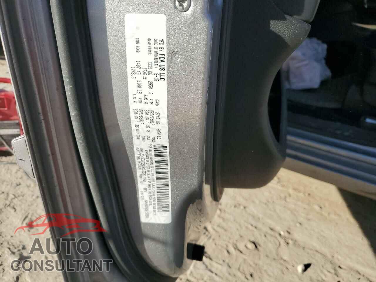 DODGE CARAVAN 2016 - 2C4RDGCG6GR155276