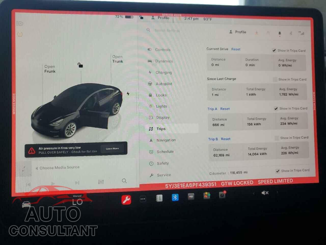 TESLA MODEL 3 2023 - 5YJ3E1EA6PF439351