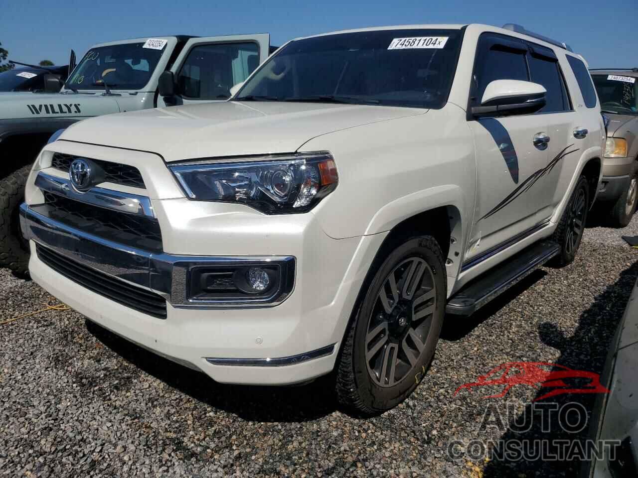 TOYOTA 4RUNNER 2019 - JTEZU5JR8K5199760