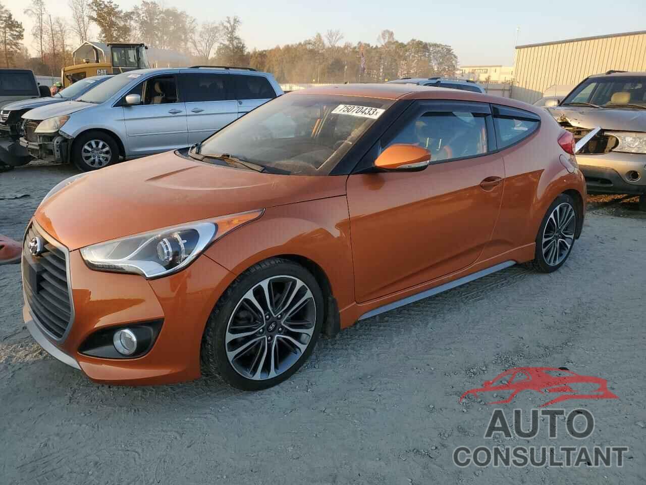 HYUNDAI VELOSTER 2016 - KMHTC6AE3GU265091