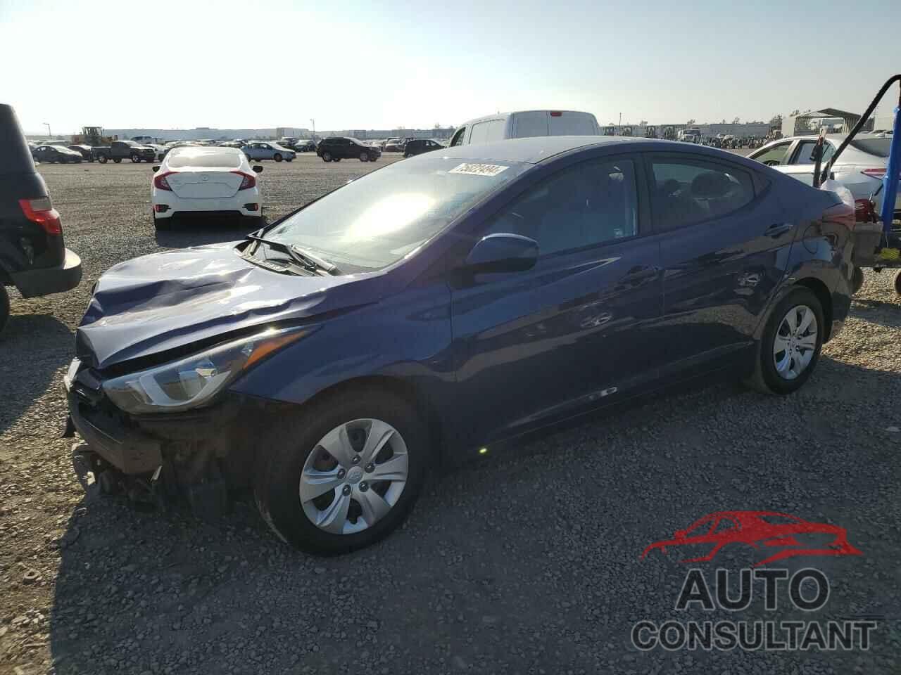 HYUNDAI ELANTRA 2016 - 5NPDH4AE4GH757007