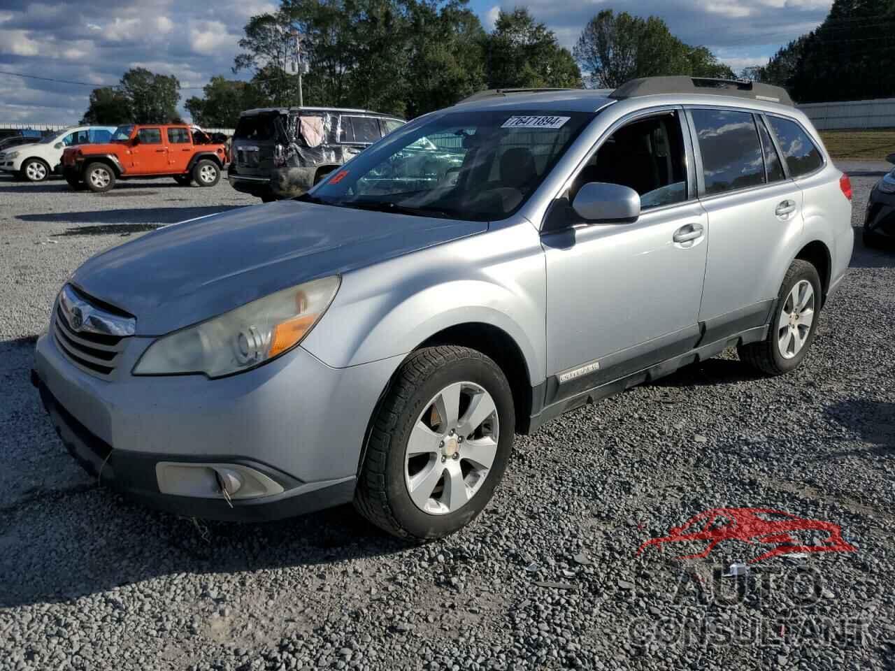 SUBARU OUTBACK 2012 - 4S4BRCCC6C3232803