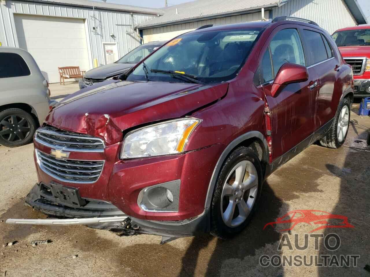 CHEVROLET TRAX 2016 - 3GNCJMSB2GL212743