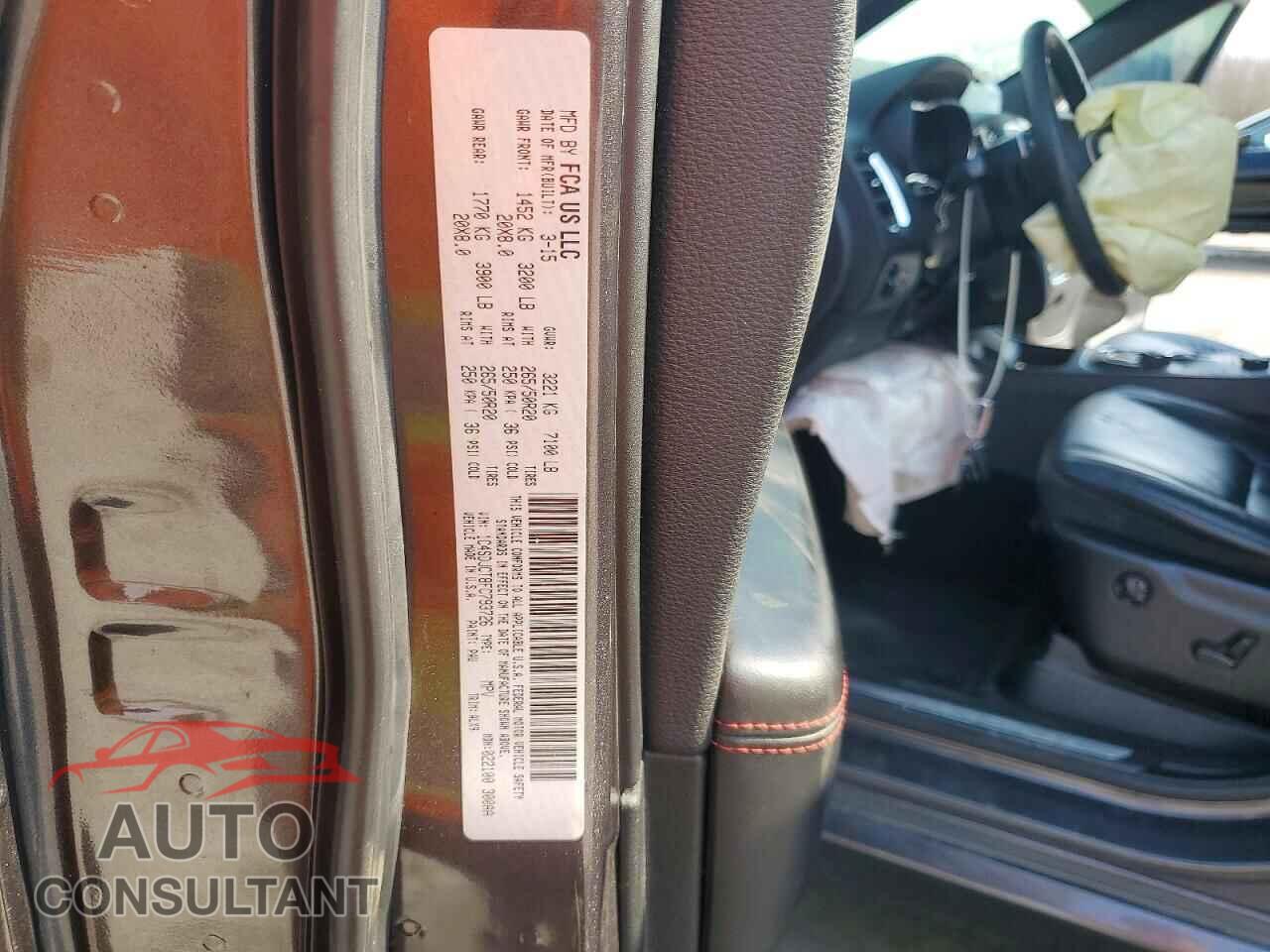 DODGE DURANGO 2015 - 1C4SDJCT8FC793726