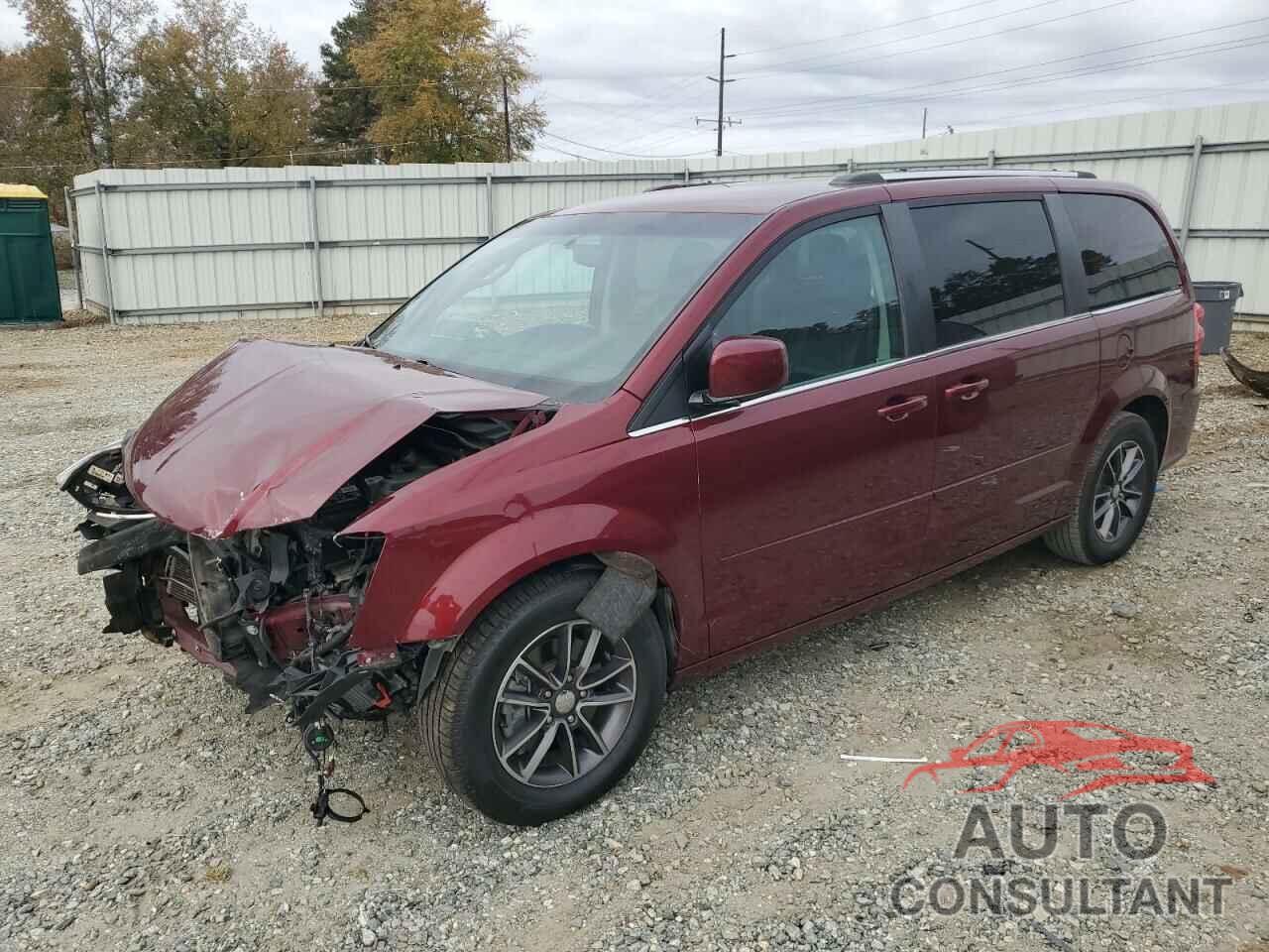 DODGE CARAVAN 2017 - 2C4RDGCG2HR724304