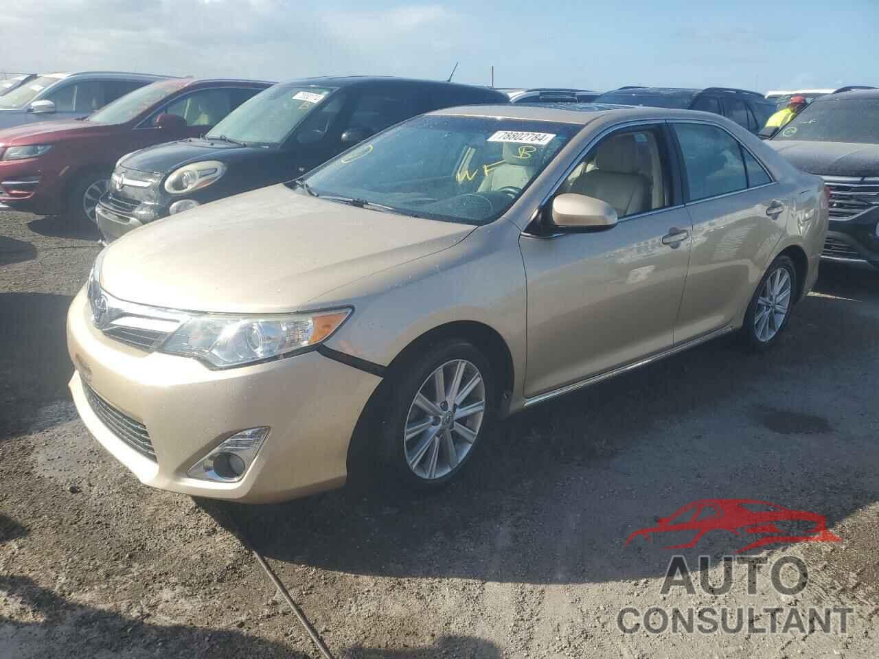 TOYOTA CAMRY 2012 - 4T4BF1FK4CR159639