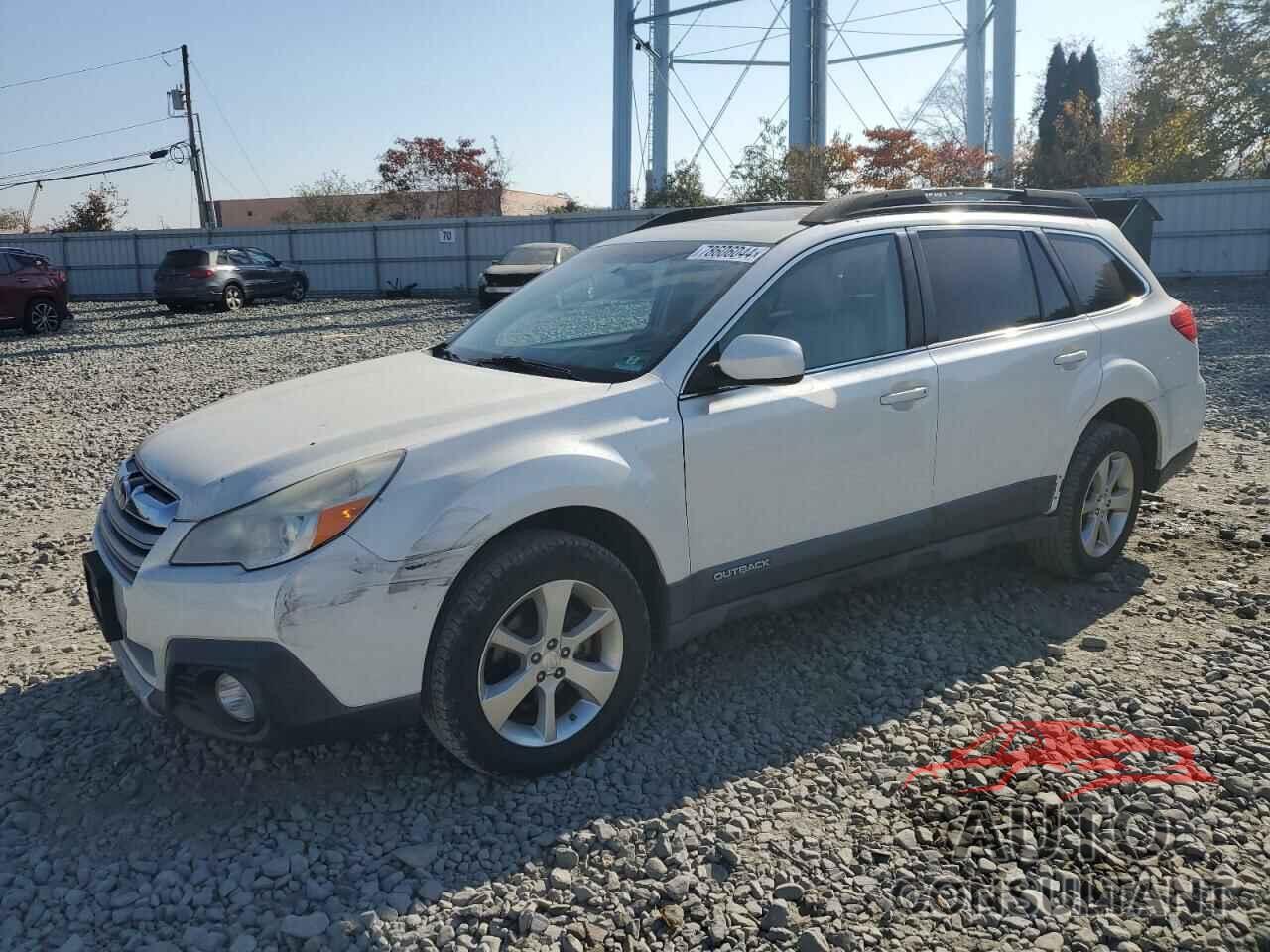 SUBARU OUTBACK 2014 - 4S4BRBLCXE3274730