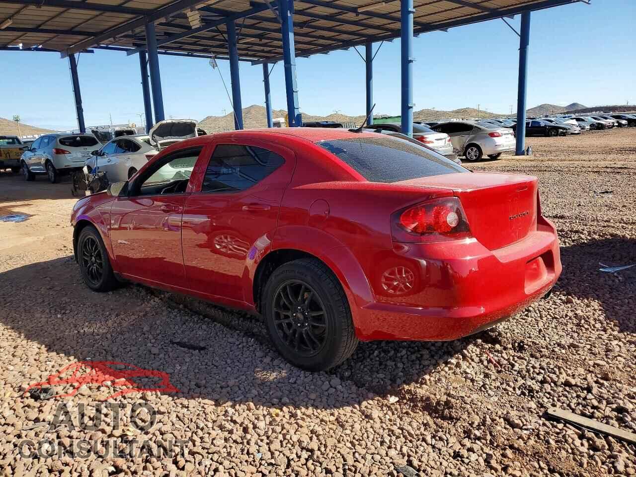 DODGE AVENGER 2012 - 1C3CDZAB5CN311330