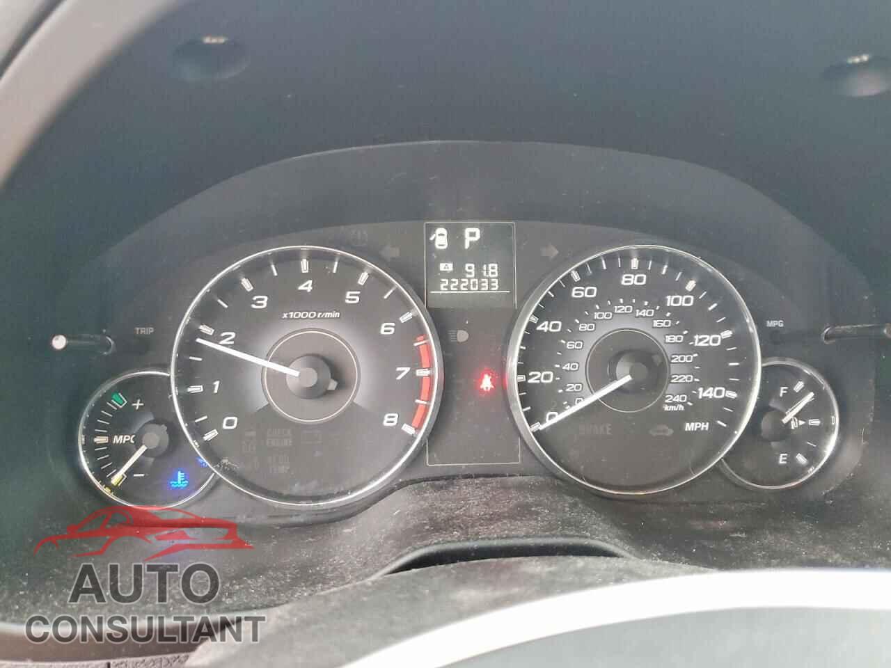 SUBARU LEGACY 2012 - 4S3BMBF67C3012234