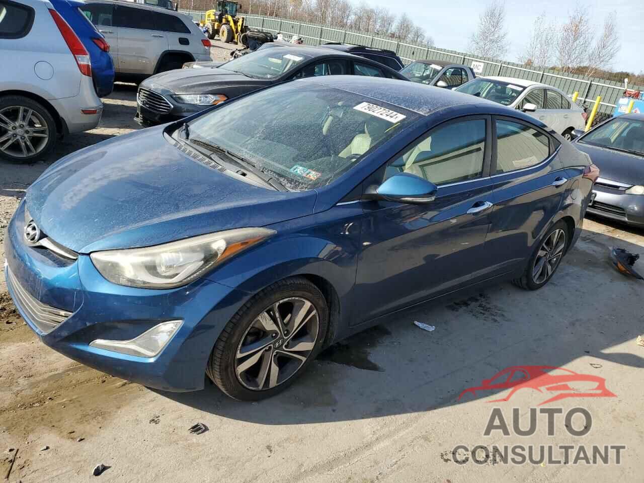 HYUNDAI ELANTRA 2014 - KMHDH4AE4EU068891