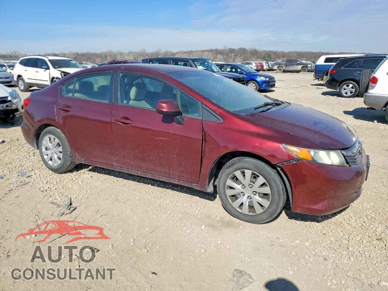 HONDA CIVIC 2012 - 19XFB2F5XCE089395