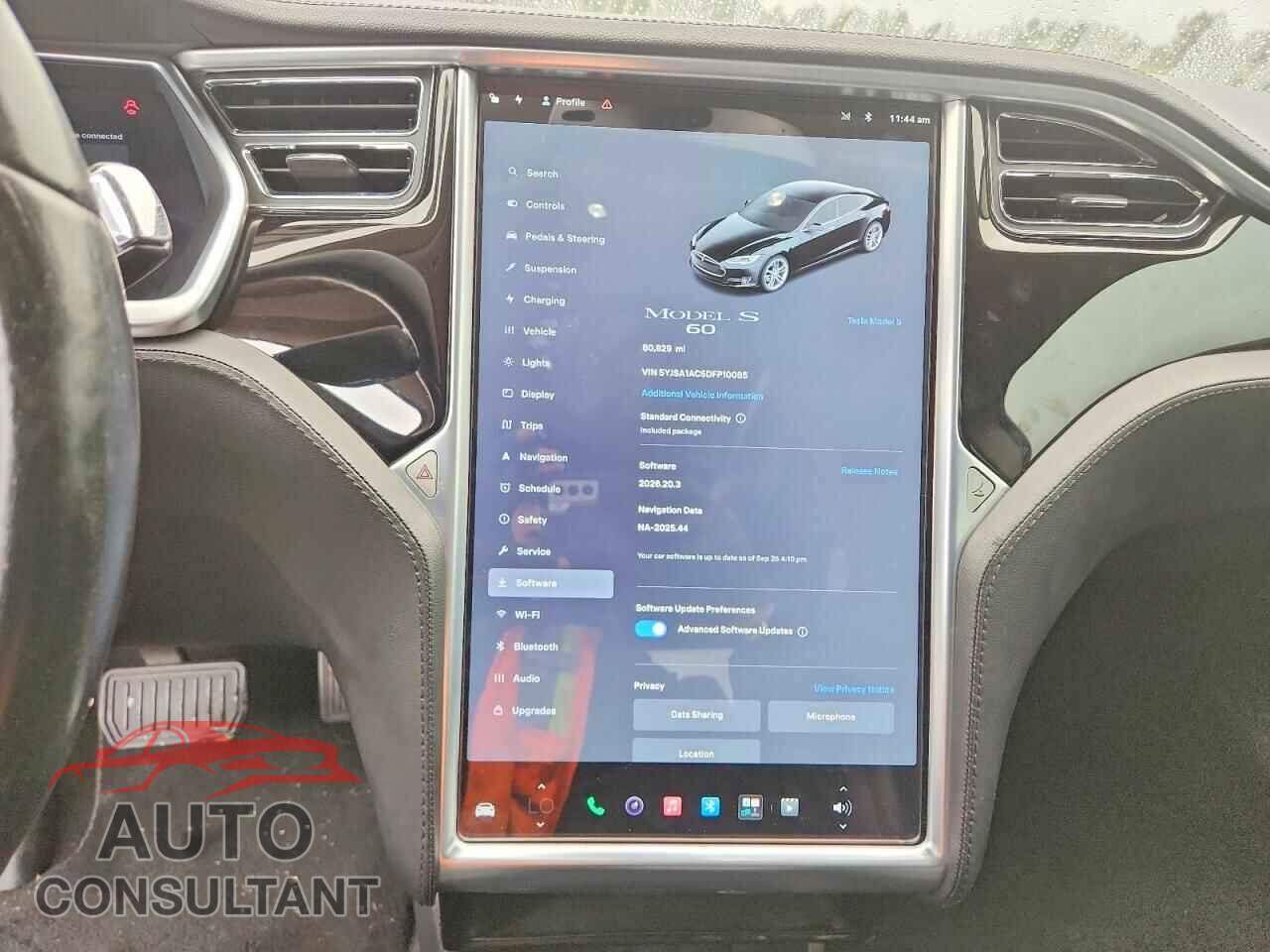 TESLA MODEL S 2013 - 5YJSA1AC5DFP10085