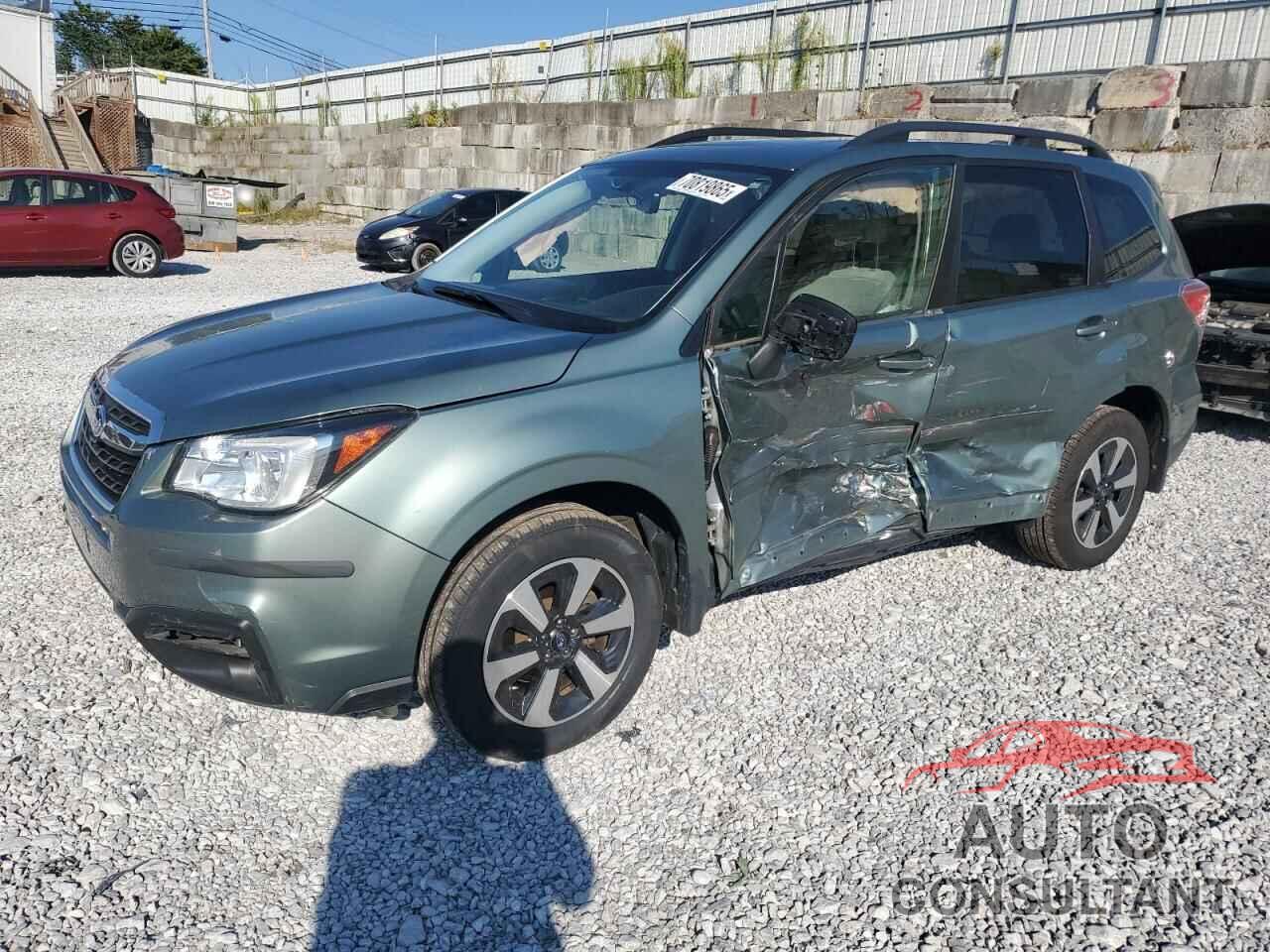 SUBARU FORESTER 2018 - JF2SJAGC9JH530953