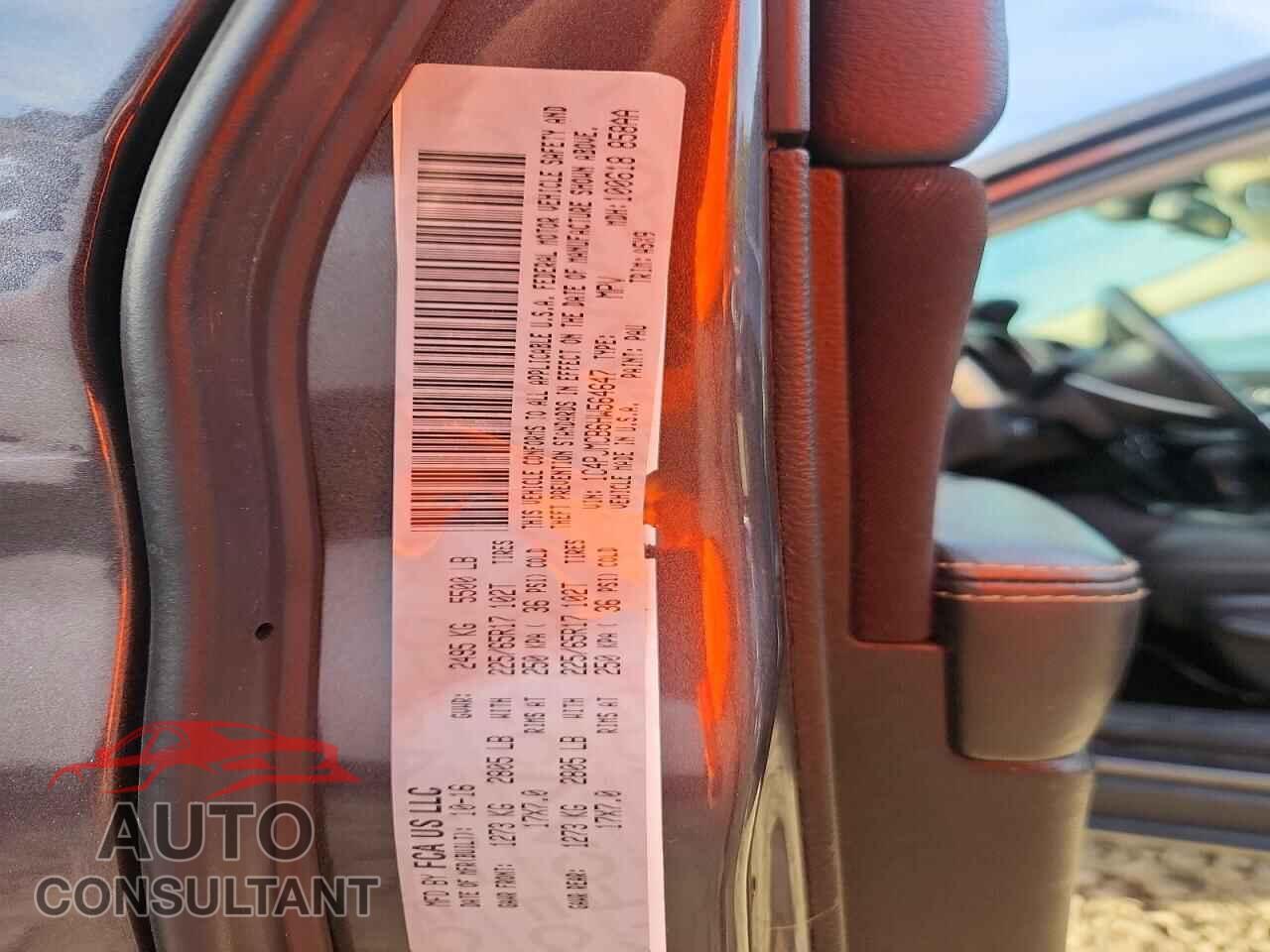 JEEP CHEROKEE 2017 - 1C4PJMCB6HW564647