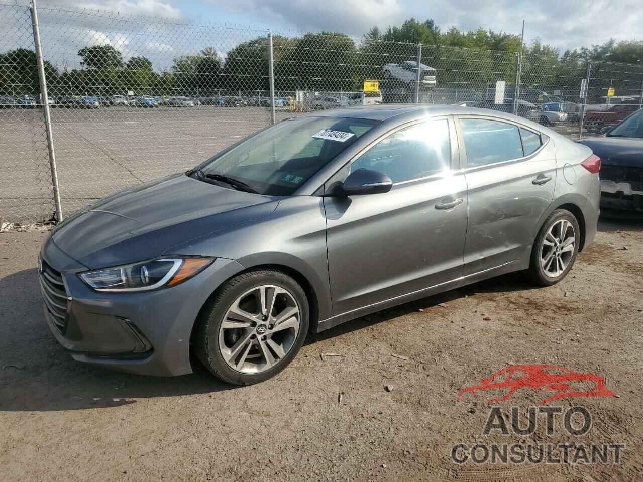 HYUNDAI ELANTRA 2018 - 5NPD84LFXJH278538