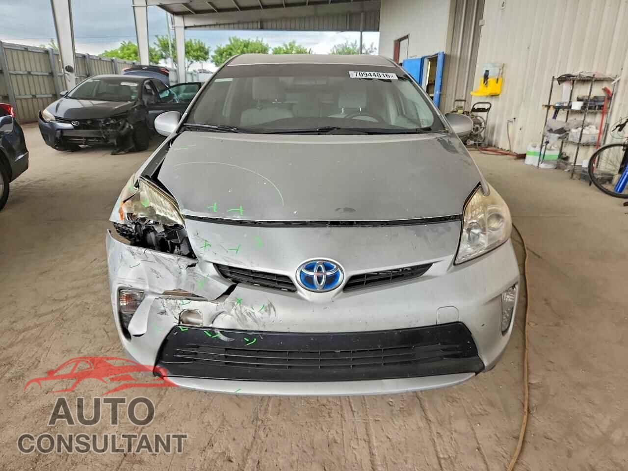 TOYOTA PRIUS 2012 - JTDKN3DU2C5461989