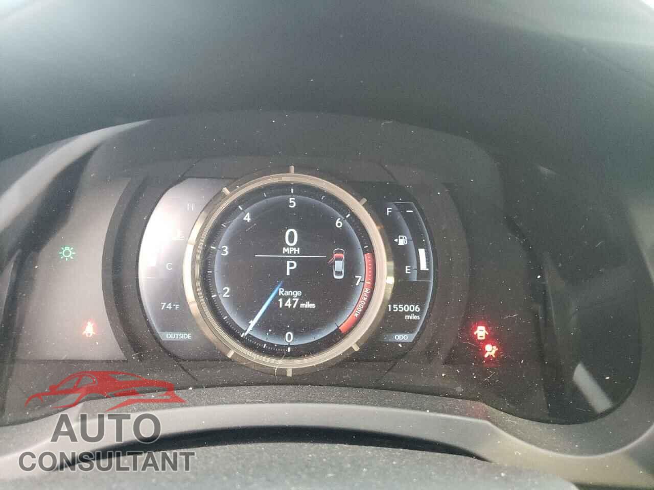 LEXUS IS 2015 - JTHBF1D21F5072358