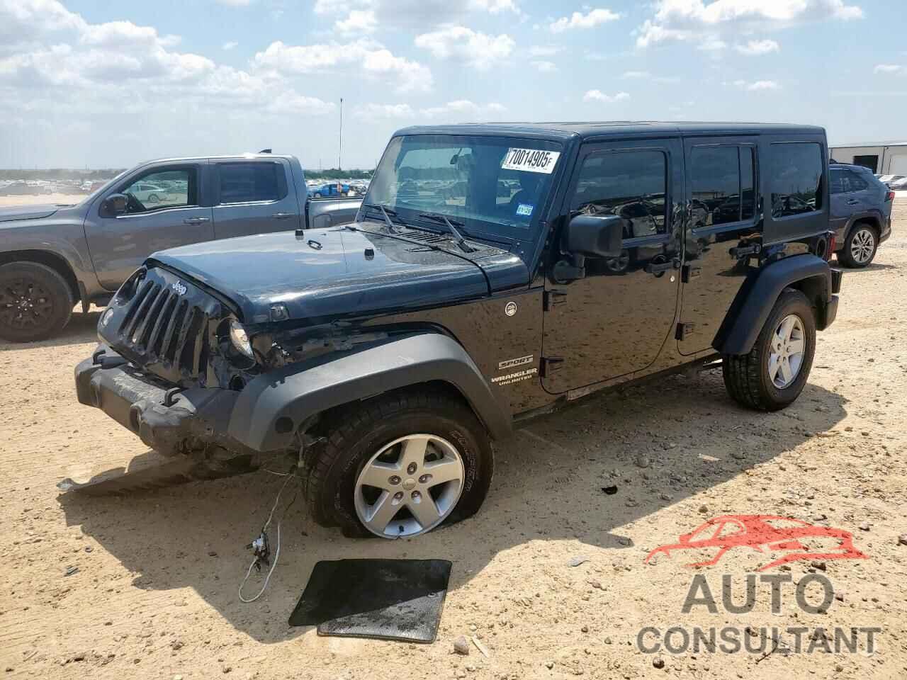 JEEP WRANGLER 2016 - 1C4BJWDG9GL201985