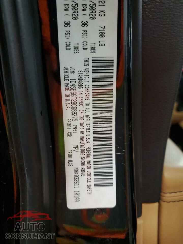 DODGE DURANGO 2011 - 1D4SE5GT2BC689275
