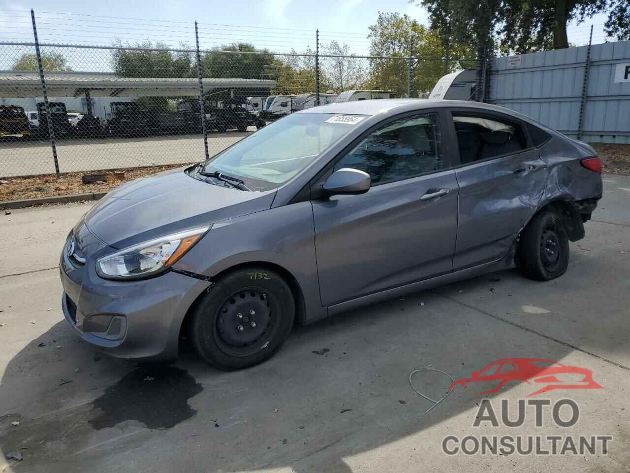 HYUNDAI ACCENT 2017 - KMHCT4AE7HU235856